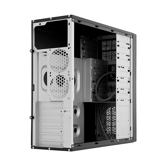 Chieftec Elox Serie HQ-01B-OP Midi Tower PC Negro ATX micro ATX SECC