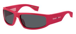 Tommy Hilfiger TJ-0094-S-35J Unisex con Cristales Grises Polarizados y Detalles Rosa