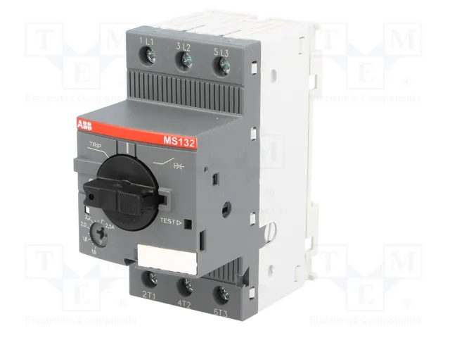 ABB MS132-2.5 Interruptor motorizado 0,75kW
