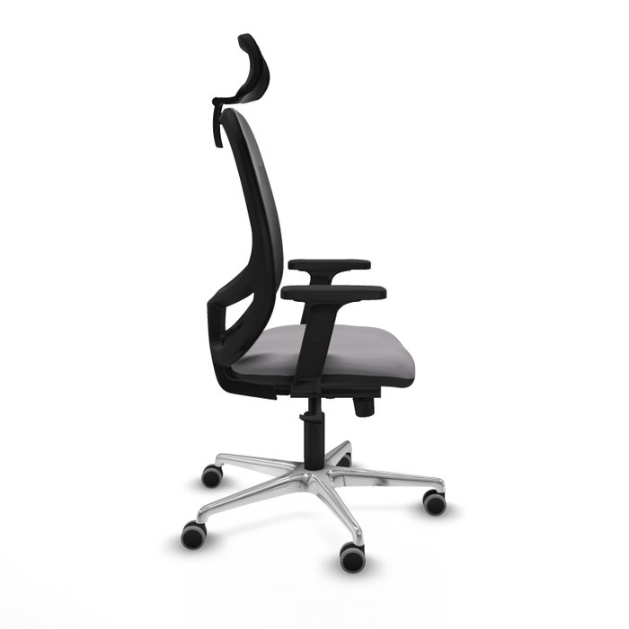 PIQUERAS Y CRESPO Silla de oficina Cilanco con mecanismo Sincro, Gris y Negro PIQUERAS Y CRESPO Silla de oficina Cilanco con mecanismo Sincro, Gris y Negro