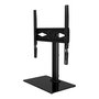 Edm Soporte TV Sobremesa Negro para TV de 26-55 Pulgadas, 30 kg, VESA 400x400, 40x26x68.5 cm