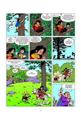 Tebeos Dolmen Editorial S.L. Johan y Pirluit 07: La Noche de los Brujos, La Rosa de las Arenas