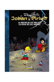 Tebeos Dolmen Editorial S.L. Johan y Pirluit 07: La Noche de los Brujos, La Rosa de las Arenas