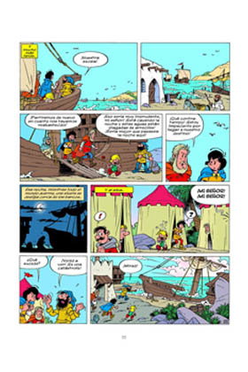 Tebeos Dolmen Editorial S.L. Johan y Pirluit 07: La Noche de los Brujos, La Rosa de las Arenas