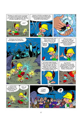 Tebeos Dolmen Editorial S.L. Johan y Pirluit 07: La Noche de los Brujos, La Rosa de las Arenas