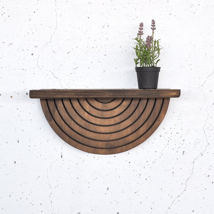 Hanah Home Raf294 Estantería Decorativa de Madera Contrachapada 31x16x9 cm Hanah Home Raf294 Estantería Decorativa de Madera Contrachapada 31x16x9 cm