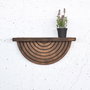 Hanah Home Raf294 Estantería Decorativa de Madera Contrachapada 31x16x9 cm