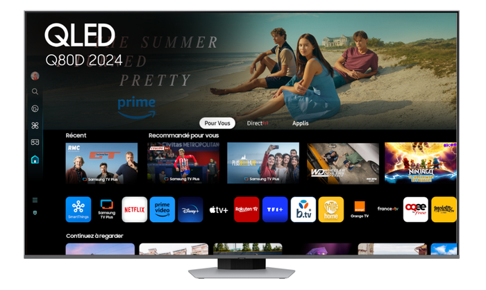 Samsung Q80D TQ55Q80DAT 55'' Smart TV QLED 4K
