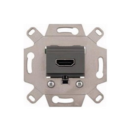 MERTEN MEG4583-0000 Inserto de toma HDMI 1 vía gris mouse