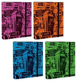 Carpebloc Mariola Uni 4 An.40Mm Con Rec. 100 Hj. Cuadric.4X4 90G Surtido London Expositor De 10