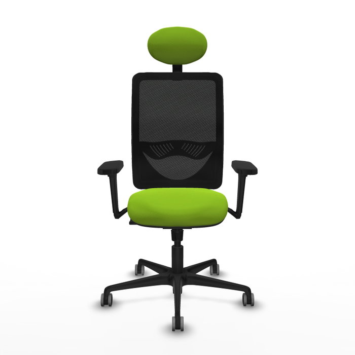 PIQUERAS Y CRESPO Silla de oficina Zulema con mecanismo Sincro, Pistacho y Negro PIQUERAS Y CRESPO Silla de oficina Zulema con mecanismo Sincro, Pistacho y Negro