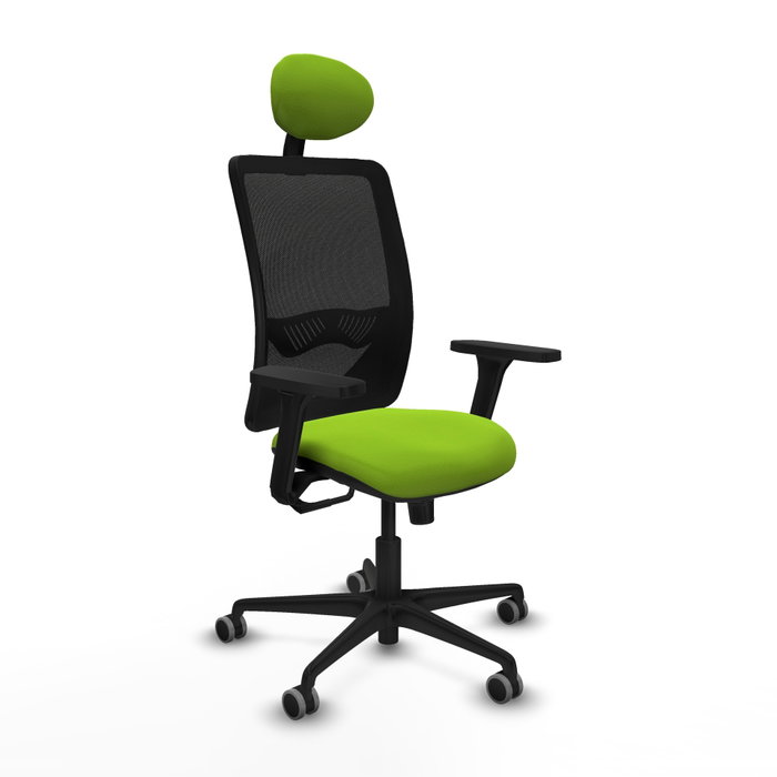 PIQUERAS Y CRESPO Silla de oficina Zulema con mecanismo Sincro, Pistacho y Negro PIQUERAS Y CRESPO Silla de oficina Zulema con mecanismo Sincro, Pistacho y Negro