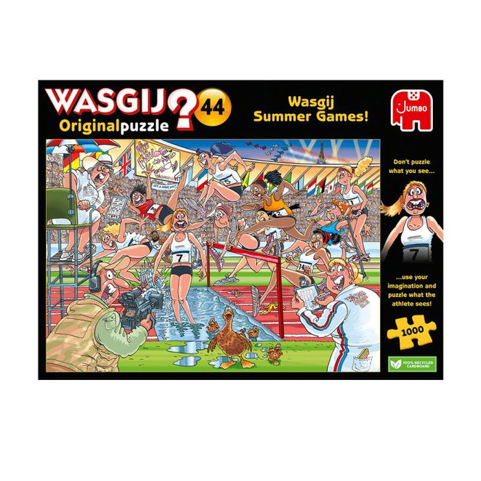 Jumbo Wasgij Original 44 Sommer-Spiele 1000 Teile Puzzle (1110100333)