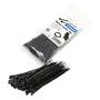 LogiLink Pack de 100 bridas de sujeción negras, 2.5 x 150 mm