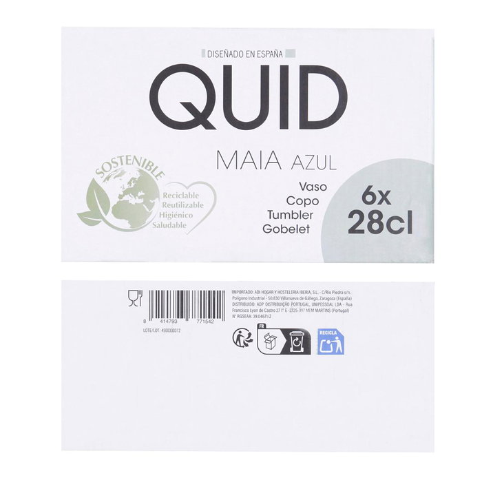 Vaso Bajo Vidrio Maia Quid 28 cL Vaso Bajo Vidrio Maia Quid 28 cL