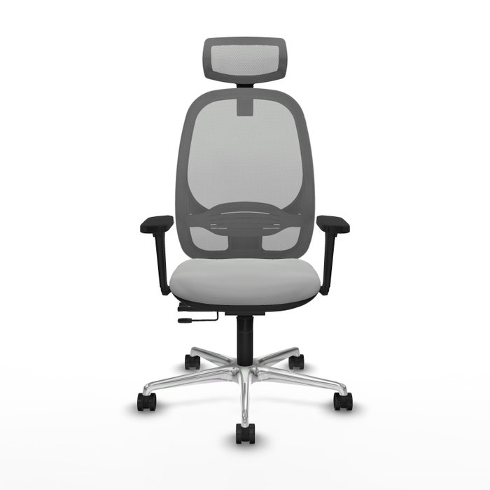 PIQUERAS Y CRESPO Silla de oficina Cilanco Gris con mecanismo Sincro/Traslack PIQUERAS Y CRESPO Silla de oficina Cilanco Gris con mecanismo Sincro/Traslack
