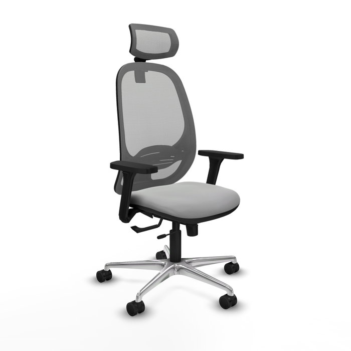 PIQUERAS Y CRESPO Silla de oficina Cilanco Gris con mecanismo Sincro/Traslack PIQUERAS Y CRESPO Silla de oficina Cilanco Gris con mecanismo Sincro/Traslack
