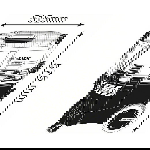 Bosch GAS 35 L AFC Aspirador Industrial Seco y Húmedo 35 L