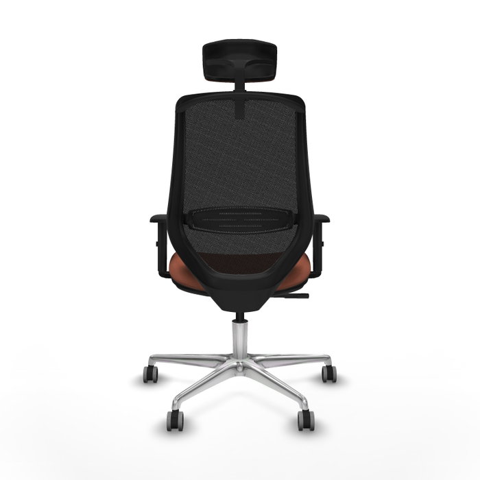 PIQUERAS Y CRESPO Silla de oficina Mardos con mecanismo Sincro, Marrón y Negro PIQUERAS Y CRESPO Silla de oficina Mardos con mecanismo Sincro, Marrón y Negro