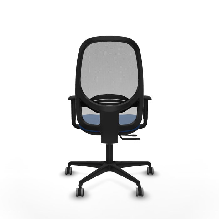 PIQUERAS Y CRESPO Silla de oficina Cilanco Azul y Gris con mecanismo Sincro/Traslack PIQUERAS Y CRESPO Silla de oficina Cilanco Azul y Gris con mecanismo Sincro/Traslack