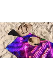 Mijölnir Toalla de Playa Enjoy Summer Night 70 - Multicolor 70 x 130 cm - 70% Poliéster, 30% Poliamida