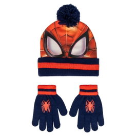 Cerdá Conjunto de Gorro y Guantes Spiderman Marvel Rojo