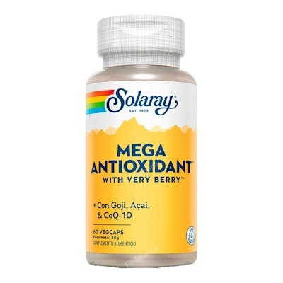 SOLARAY Mega-Multi Antioxidant con Very Berry 60 VegCaps
