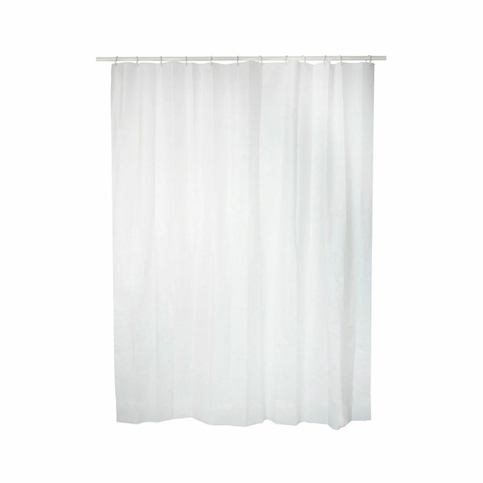 Exma Cortina de baño Basic blanca 140 x 180 cm Exma Cortina de baño Basic blanca 140 x 180 cm