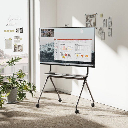 Ewent EW1542 Soporte Móvil para TV de 50 a 86 pulgadas Negro