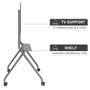 Ewent EW1542 Soporte Móvil para TV de 50 a 86 pulgadas Negro