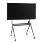 Ewent EW1542 Soporte Móvil para TV de 50 a 86 pulgadas Negro