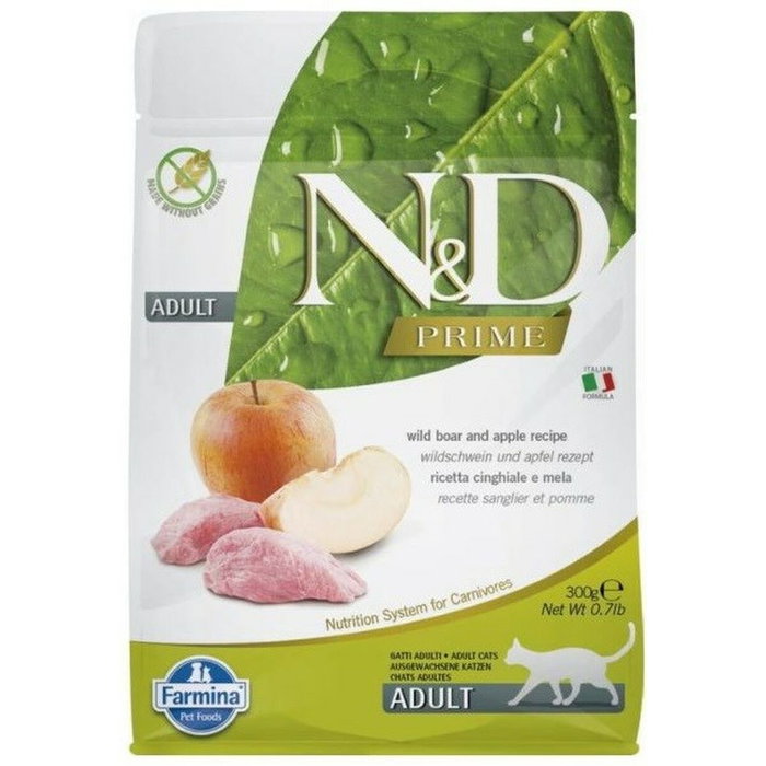 Farmina N&D Prime Jabalí y Manzana Gato Adulto 300 g