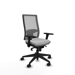 PIQUERAS Y CRESPO Silla de oficina Horna Gris con mecanismo Sincro