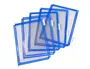 Djois Portacatalogos DIN A4 Azul Pack 10 Unidades Fundas PVC Antirreflejo