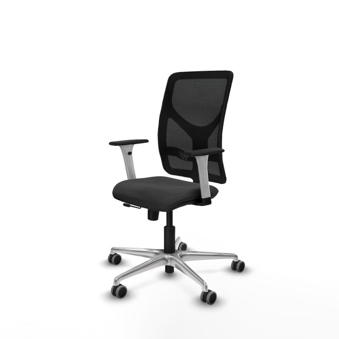 PIQUERAS Y CRESPO Silla de oficina Motilla Gris oscuro con mecanismo Sincro/Traslack PIQUERAS Y CRESPO Silla de oficina Motilla Gris oscuro con mecanismo Sincro/Traslack