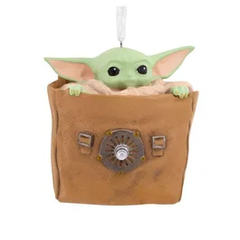 Figura Decorativa Grogu en Bolsa Resina 7 cm - Star Wars The Mandalorian - Baby Yoda - Coleccionismo