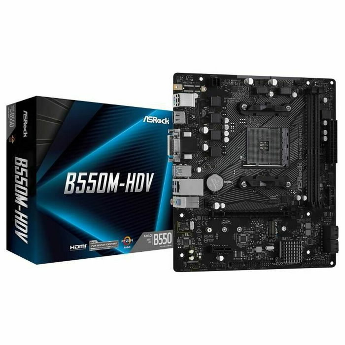 ASRock B550M-HDV micro ATX ASRock B550M-HDV micro ATX