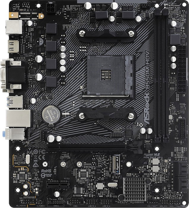 ASRock B550M-HDV micro ATX ASRock B550M-HDV micro ATX