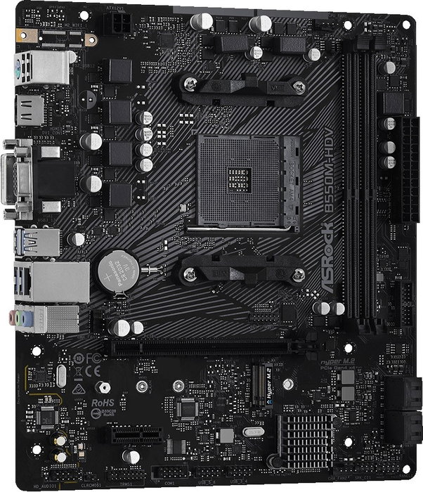 ASRock B550M-HDV micro ATX ASRock B550M-HDV micro ATX