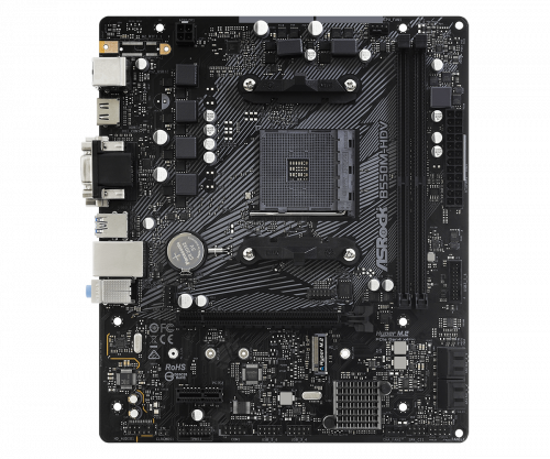 ASRock 90-MXBDJ0-A0UAYZ Placa Base AMD B550 Zócalo AM4 Micro ATX DDR4-SDRAM