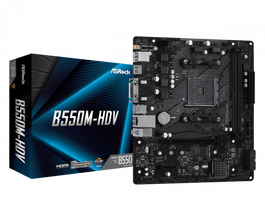 ASRock 90-MXBDJ0-A0UAYZ Placa Base AMD B550 Zócalo AM4 Micro ATX DDR4-SDRAM