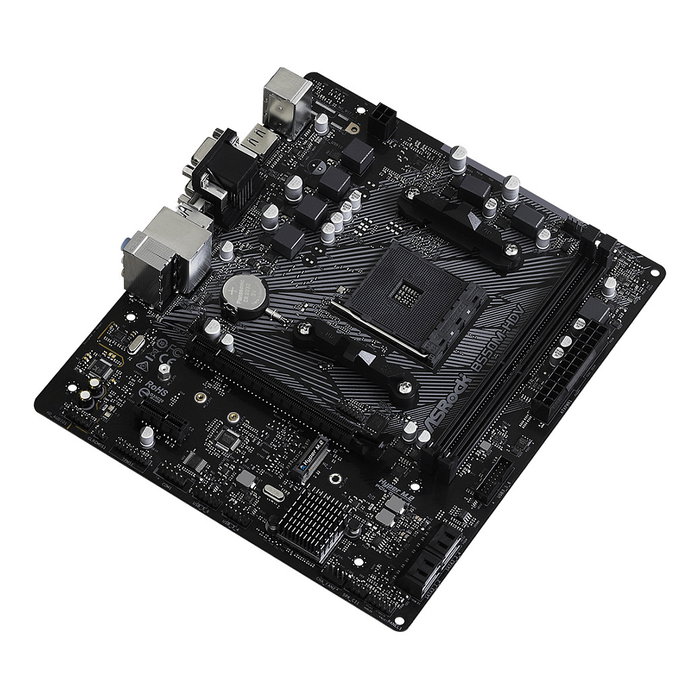 ASRock B550M-HDV Placa Base para AMD AM4 Ryzen 3000 Series, DDR4, mATX, AMD B550