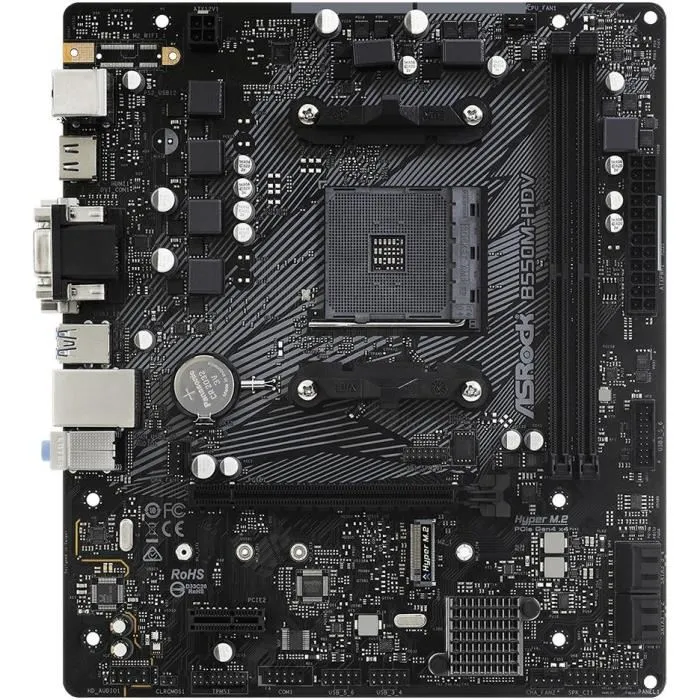 ASRock B550M-HDV micro ATX ASRock B550M-HDV micro ATX