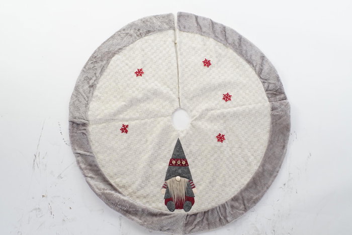 DKD Home Decor Base Arbol Navidad Tradicional Blanco Gris 106x1x106 cm (2 Unidades) DKD Home Decor Base Arbol Navidad Tradicional Blanco Gris 106x1x106 cm (2 Unidades)