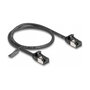DeLOCK Cable Ethernet Cat.8.1 RJ45 Macho a Macho 0,5 m Negro