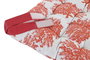 DKD Home Decor Cojin Coral 22 Atlantico Azul Fucsia Poliester Algodon 40x40x4 cm (4 Unidades)