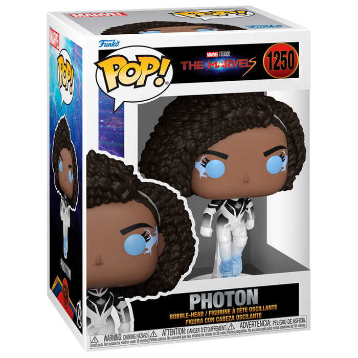 Funko Figura POP Marvel The Marvels Photon 9cm Vinilo Funko Figura POP Marvel The Marvels Photon 9cm Vinilo