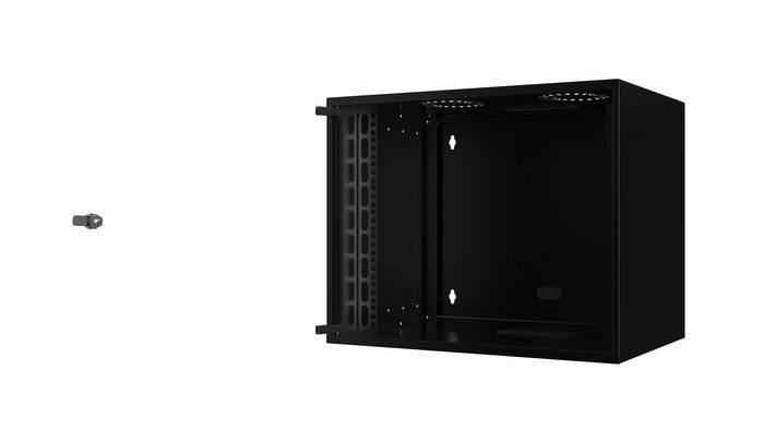 Lanview Armario Rack 19" de Logon, 9U 53 x 40 SOHO para Montaje en Pared Lanview Armario Rack 19" de Logon, 9U 53 x 40 SOHO para Montaje en Pared
