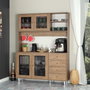 Hanah Home Grano 140 Armario Multiusos Roble Caucásico 140x187x40 cm Aglomerado
