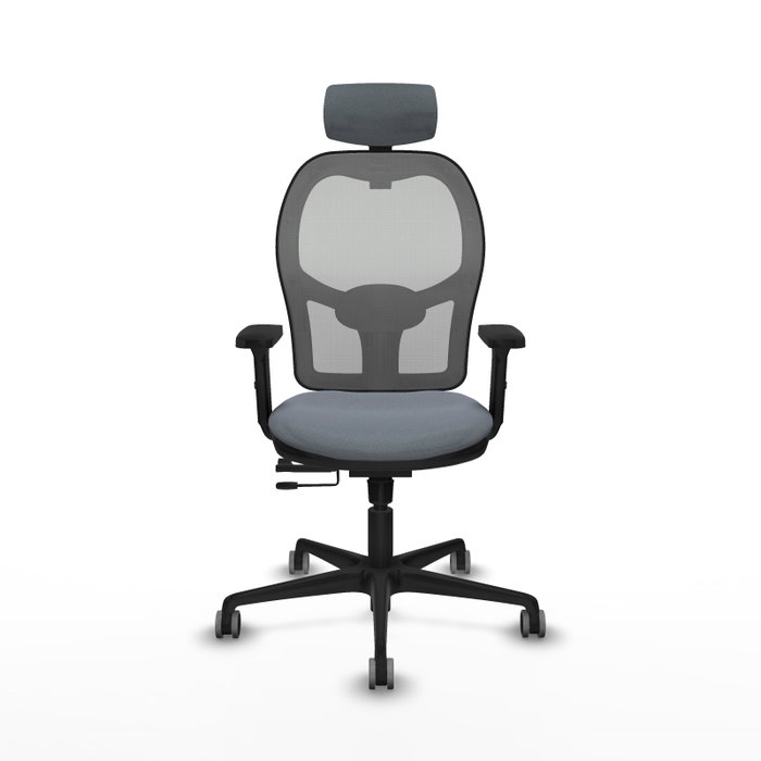 PIQUERAS Y CRESPO Silla de oficina Jorquera Gris con mecanismo Sincro/Traslack PIQUERAS Y CRESPO Silla de oficina Jorquera Gris con mecanismo Sincro/Traslack